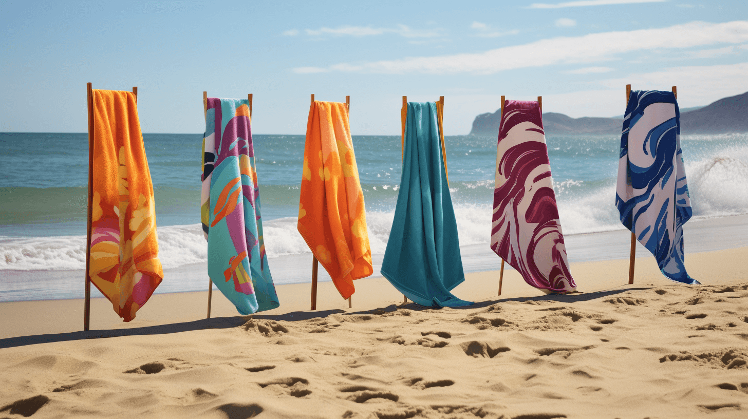 Summer Beach Towel Preparation for Resorts