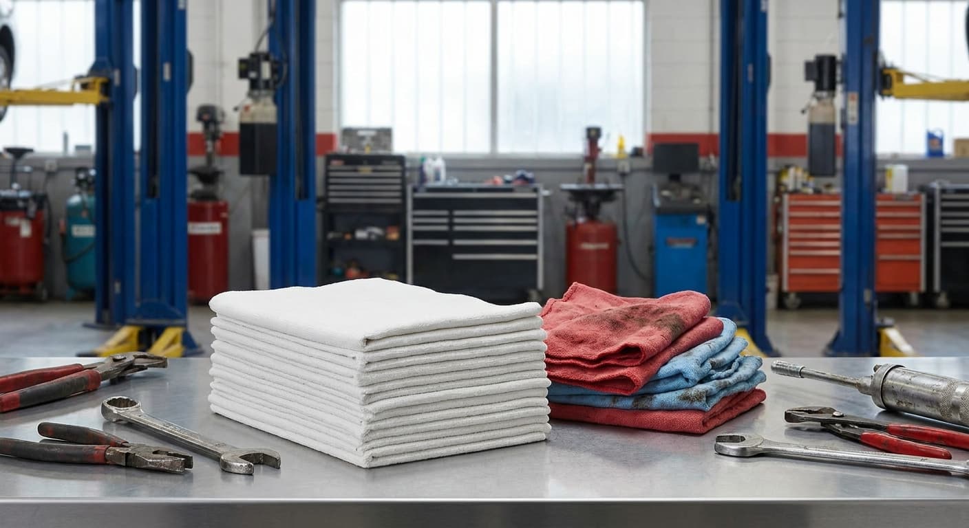 Professional Automotive Shop Rags: Complete Buyer's Guide