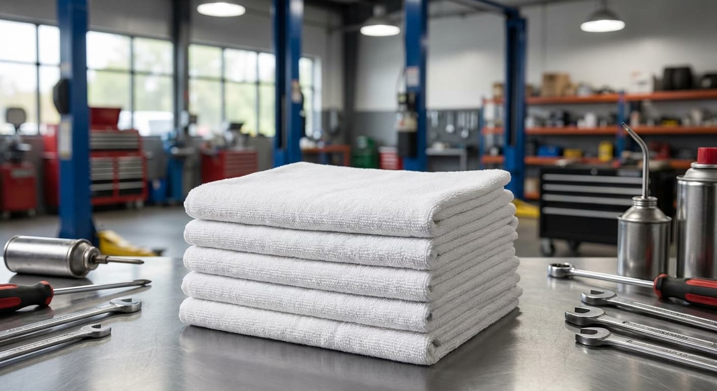 Best Automotive Shop Rags for Professional Auto Detailing