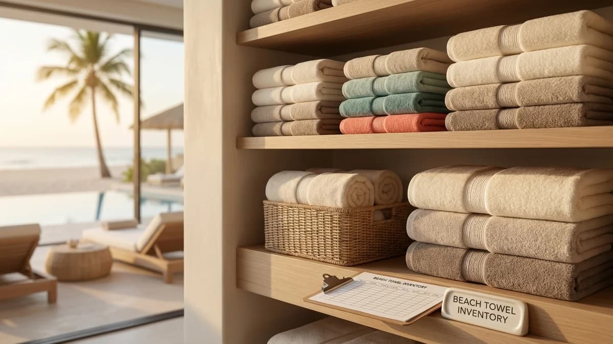 Beach Towel Inventory Management for Resorts