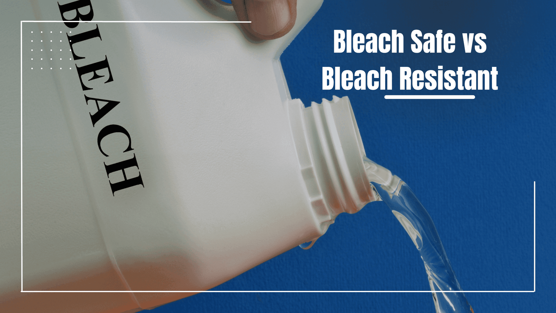 Bleach Safe vs Bleach Resistant Towels
