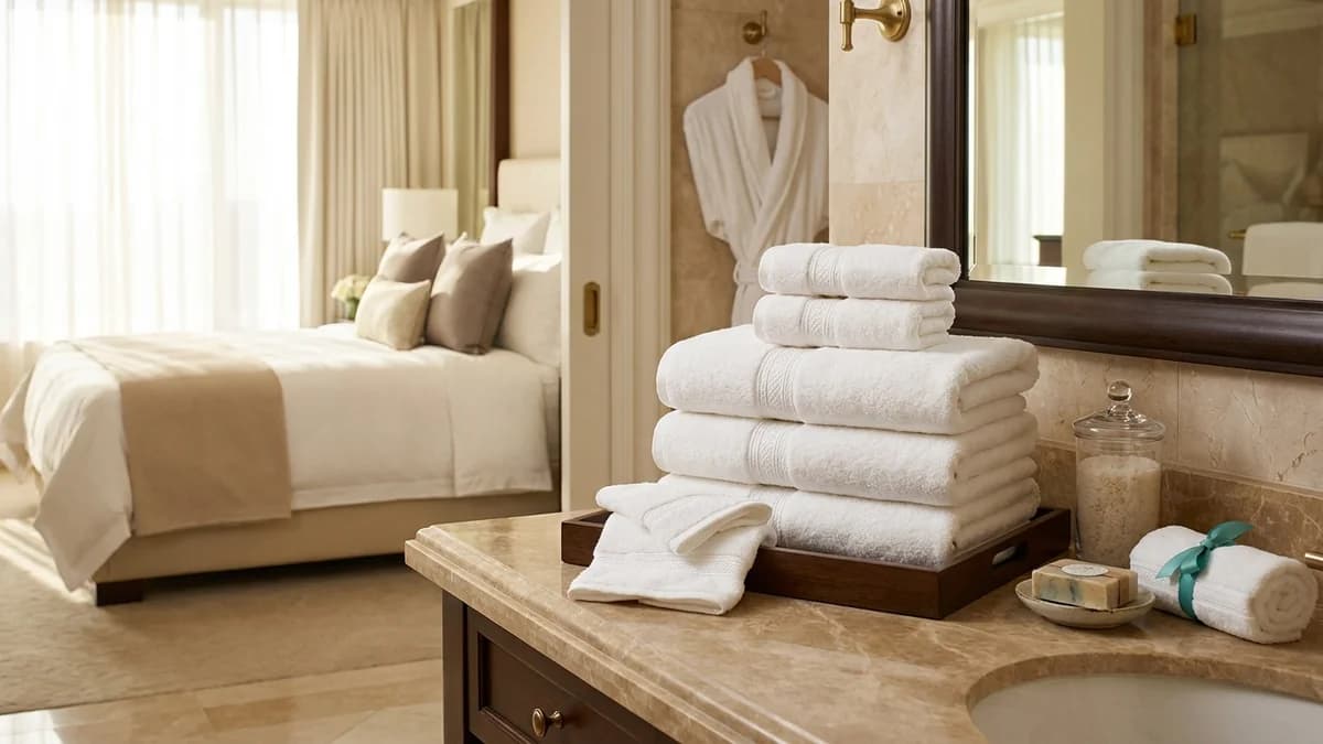 5-Star Hotel Towels: Luxury Standards & Quality Secrets