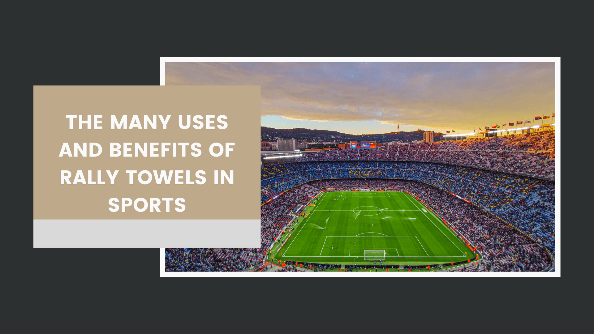 Rally Towels: Team Spirit & Promotional Uses