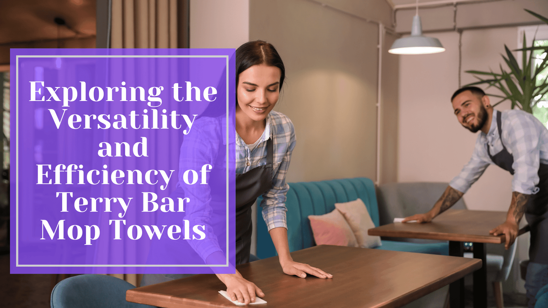Terry Bar Mop Towels: Versatility & Efficiency
