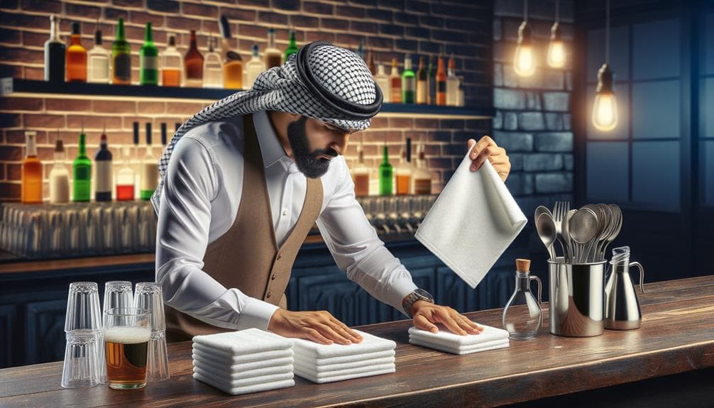 How Bars & Restaurants Use Bar Towels