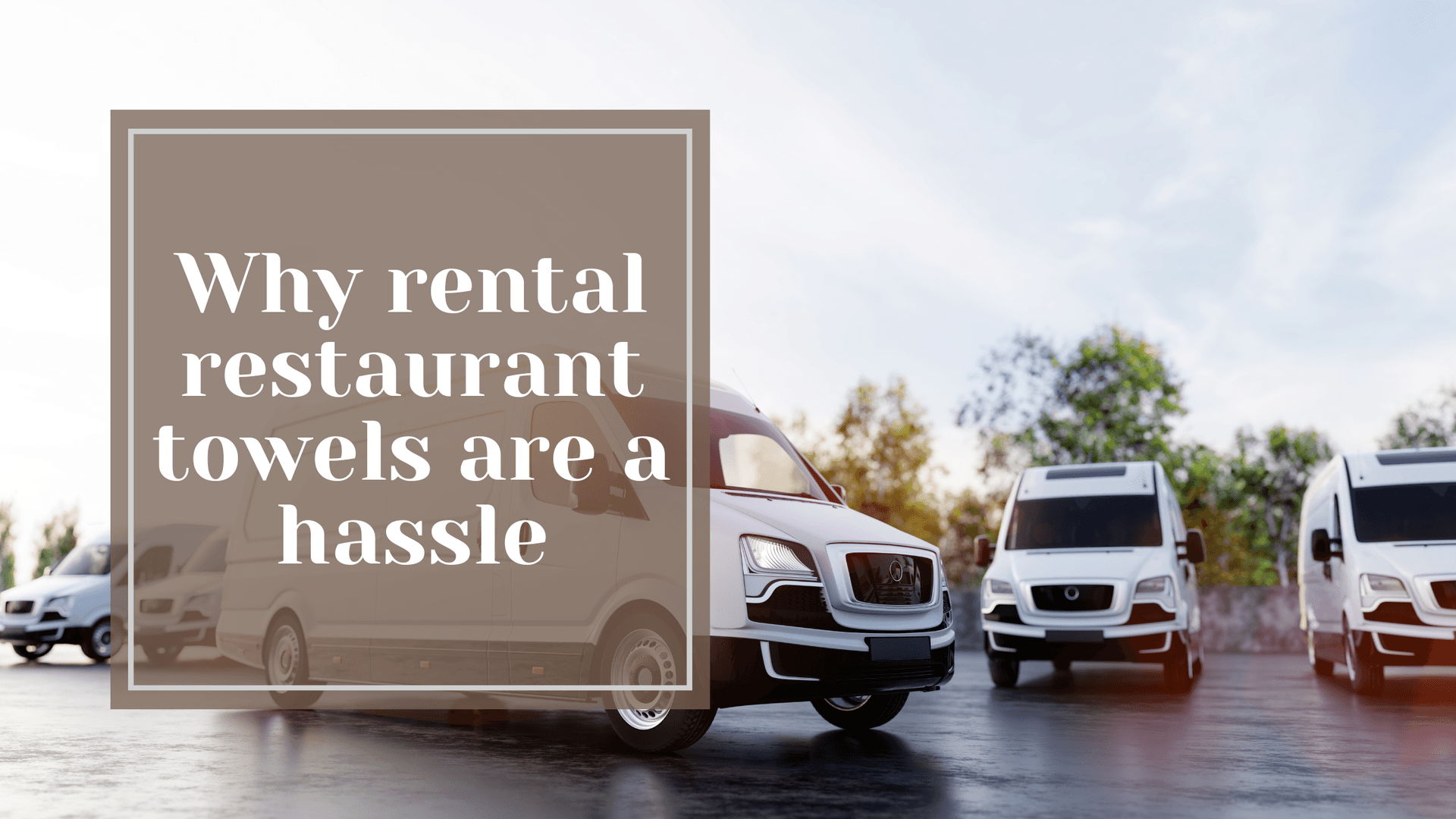 The Benefits of Investing in Quality Restaurant Bar Towels