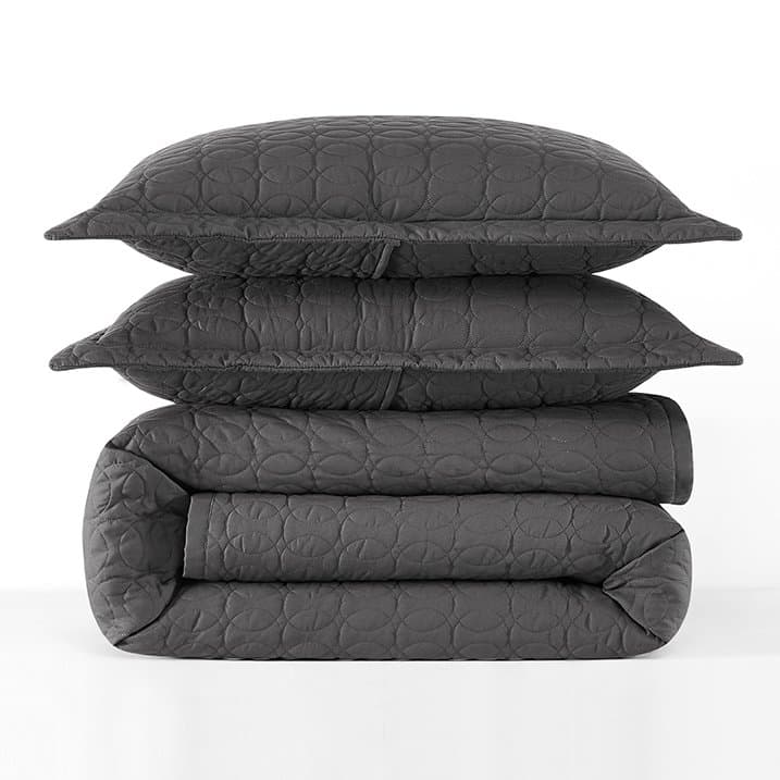 Bubbles Quilted Sham