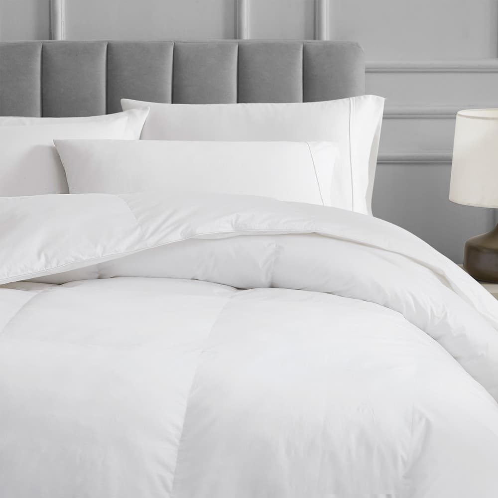 White Down RDS 600FP Medium Weight Comforter - Extra Long
