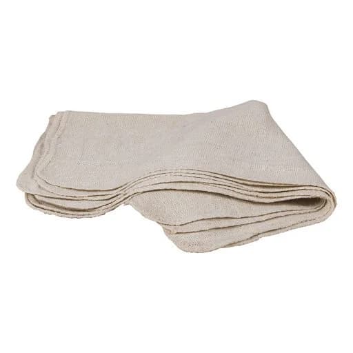 Natural Auto-Mechanic Shop Towels Rags 100% Cotton 18x18