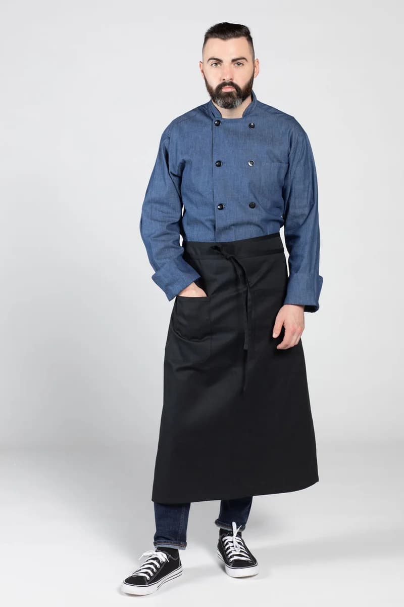 Two-Pocket Bistro Apron - Image 1