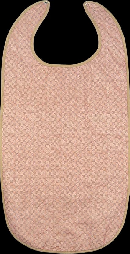 Checkmate Polyester Quilted Bib with Snap