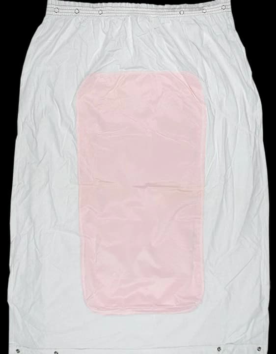 Birdseye Reusable Snap Diaper - 2 Ply with Vinyl Barrier - Image 2