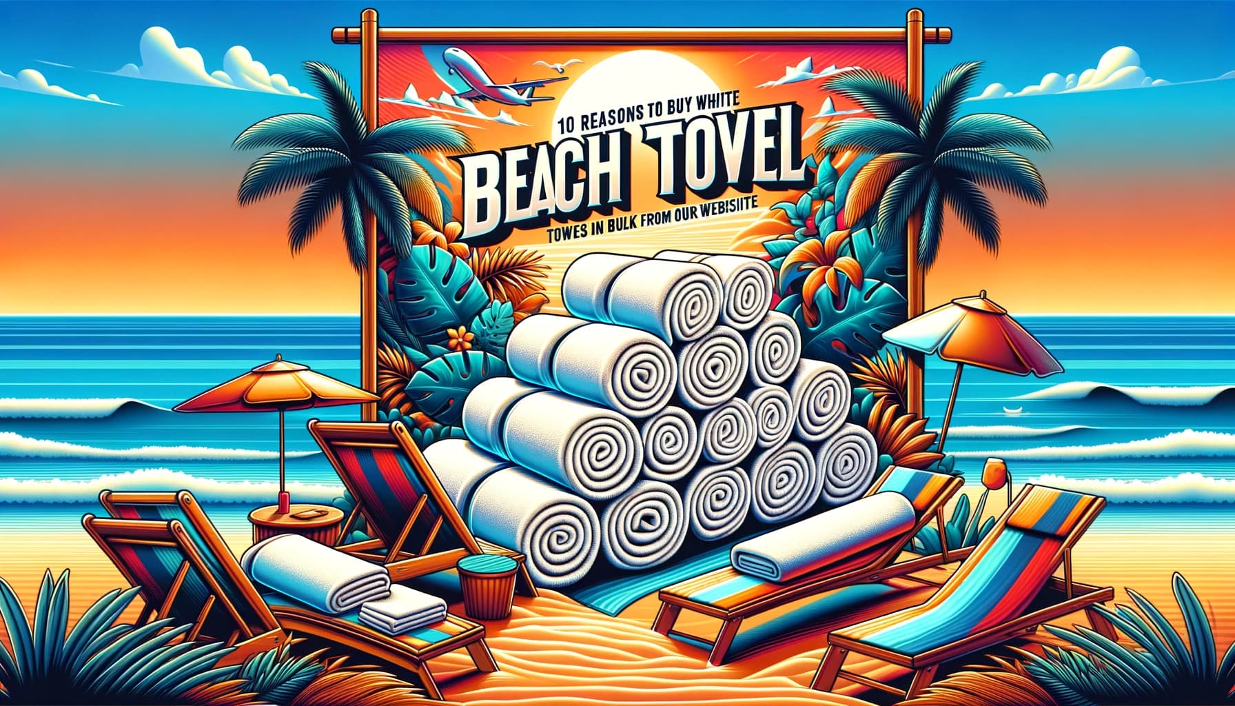 10 Benefits of White Beach Towels for Hotels & Resorts