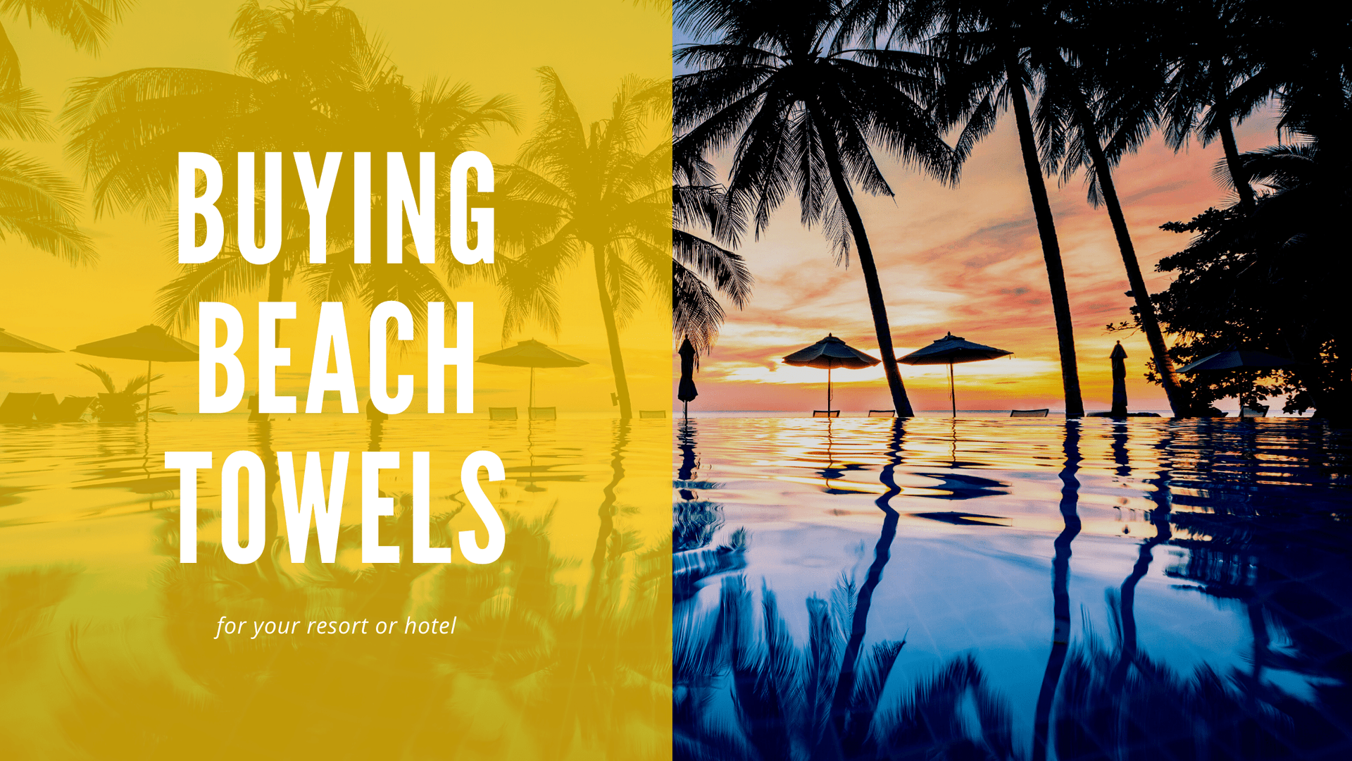 How Hotels Select the Perfect Beach Towels