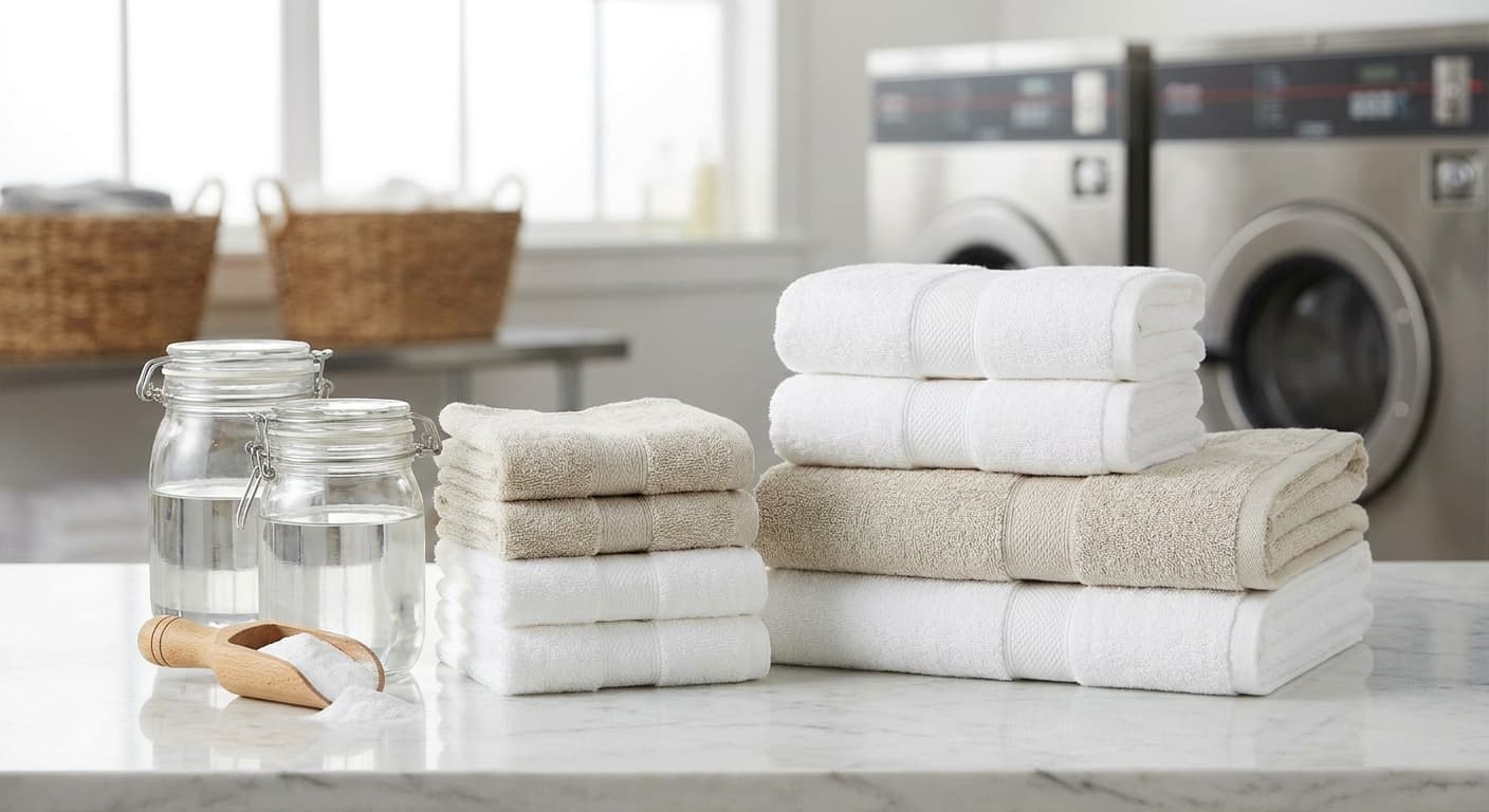 How to Wash Towels with Vinegar and Baking Soda: Complete Guide