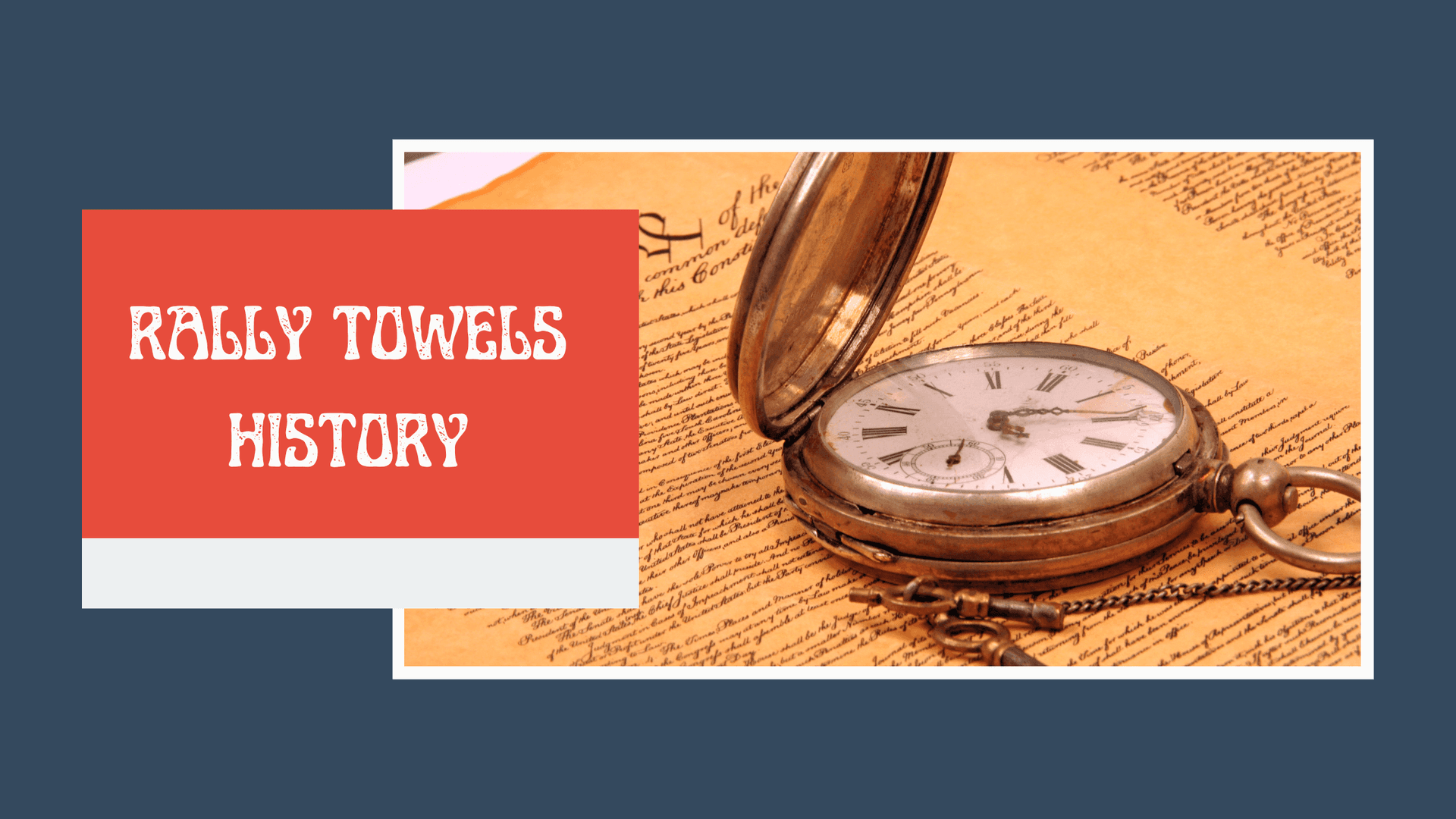 Rally Towels: The Ultimate Fan Accessory for Sporting Events