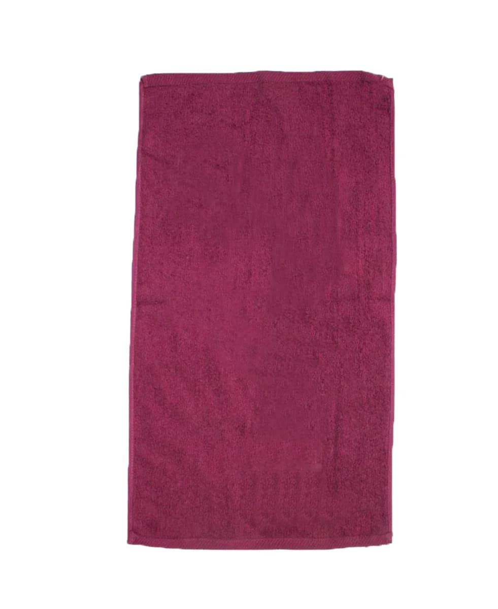 30x60 Velour Beach Towels Maroon Color - Image 1