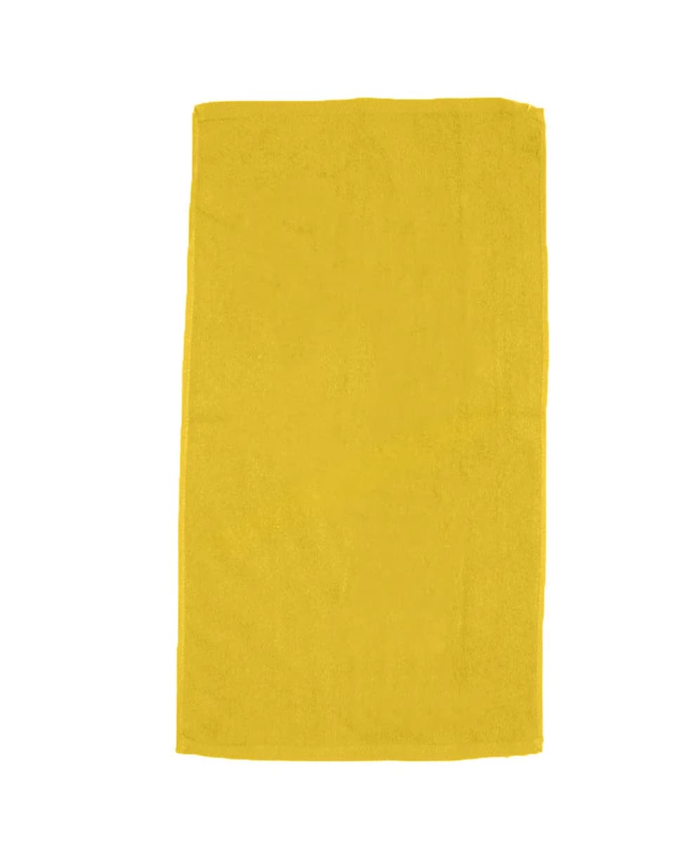 30x60 Velour Beach Towels Yellow Color - Image 1