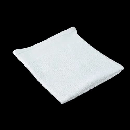 17x20 Ribbed Bar Towel White 30 ozs (100% Cotton) - Image 1