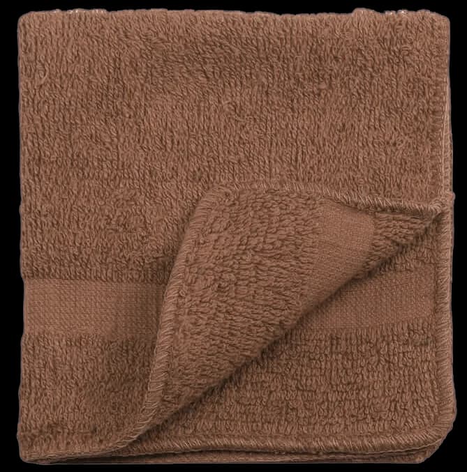 Brown Wash Cloths 12x12 Inches | 0.75 lbs - 100% Cotton - Image 1