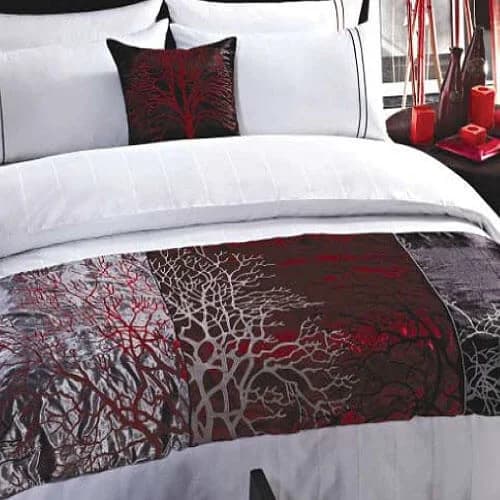 King 105x95 Lightweight Duvet Insert T-210 Cotton/Poly Baffle Box - Image 1