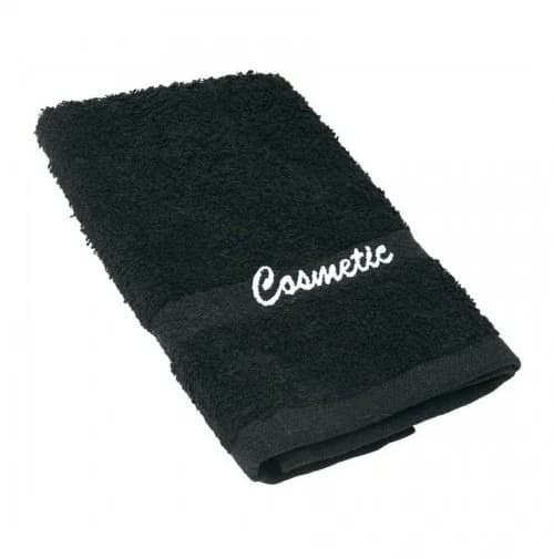 13x13 | Black Makeup Remover Washcloths | Bleach Resistant