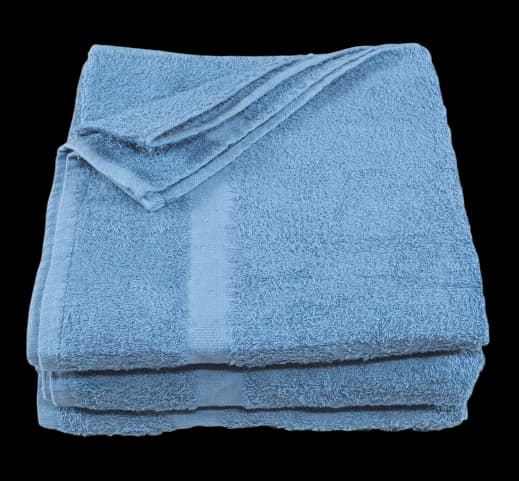 Light Blue Green Beach Towels 36x68 100% Cotton 15 lbs - Image 1