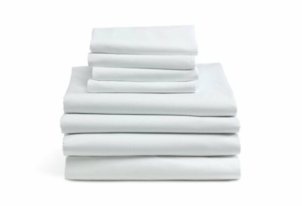 880145228558 81 X 108 | T-180 Motel Flat Sheets No Iron Finish