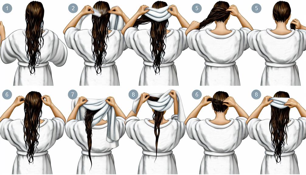 How To Wrap Hair In Towel Like Salon Towel Depot